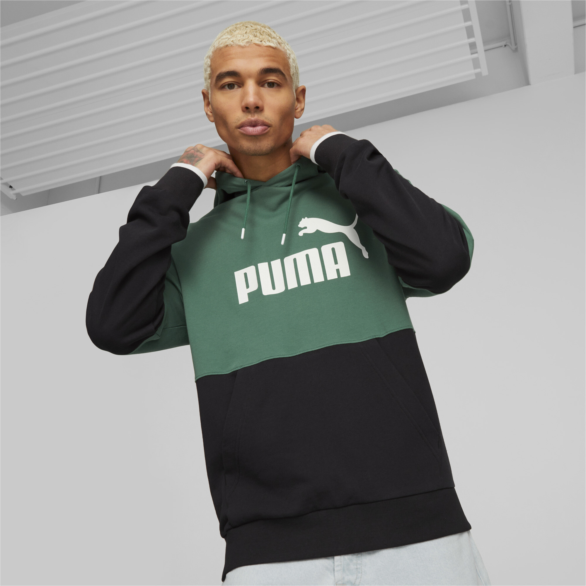 PUMA POWER Colourblock Hoodie Men