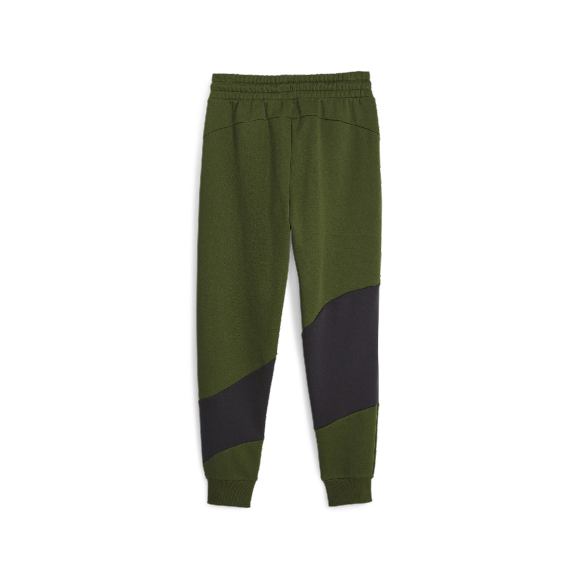 Men's Puma POWER Cat Sweatpants, Green, Size M, Clothing
