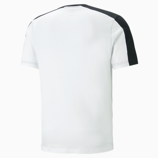 Essentials Block Tape Tee Men, PUMA Black, large-MEX