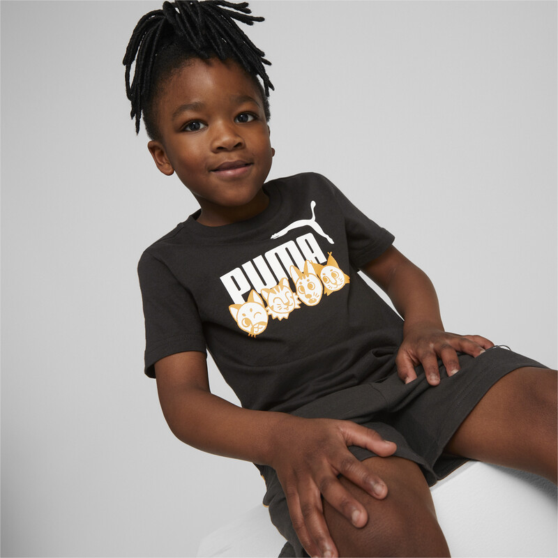 

PUMA Mates Kids' Regular Fit T-Shirt, Black
