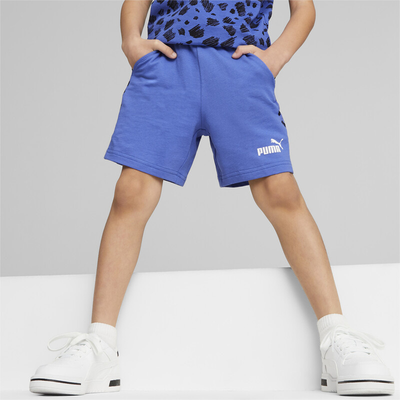 

PUMA Mates Kids' Regular Fit Shorts, Blue