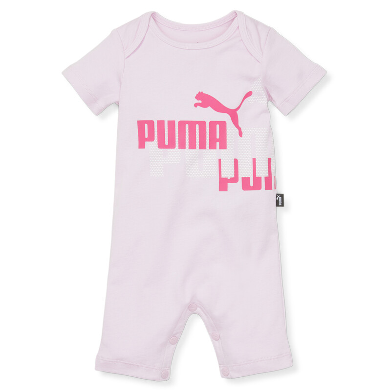 

PUMA Minicats Newborn Oncie Overall, Pink