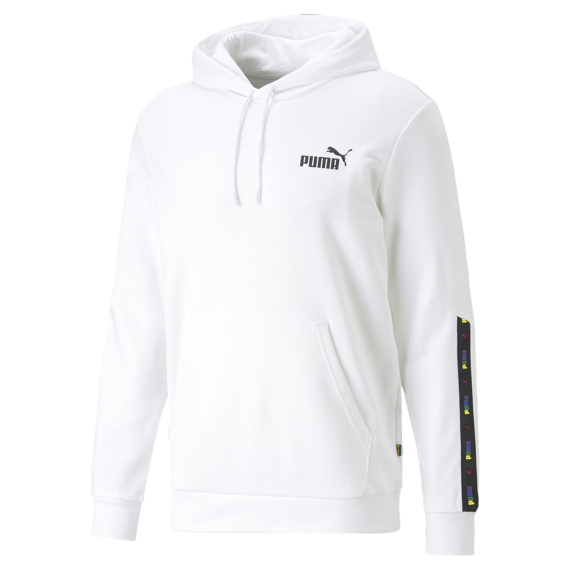 Puma Men's Essentials Tape Love Is Love Hoodie | eBay