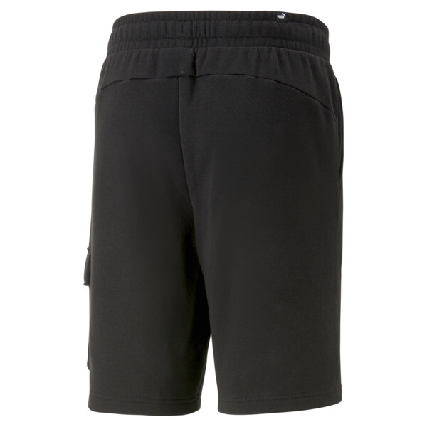 Puma black shorts mens deals
