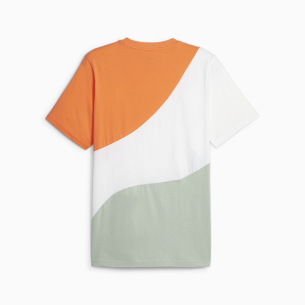 PUMA POWER Cat Tee Men, Hot Heat, large-ZAF