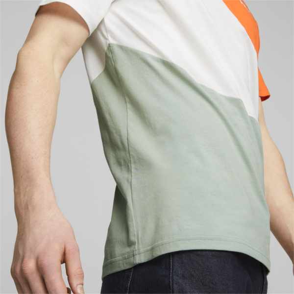 PUMA POWER Cat Tee Men, Hot Heat, large-ZAF