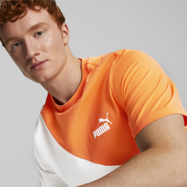 PUMA POWER Cat Tee Men, Hot Heat, large-ZAF