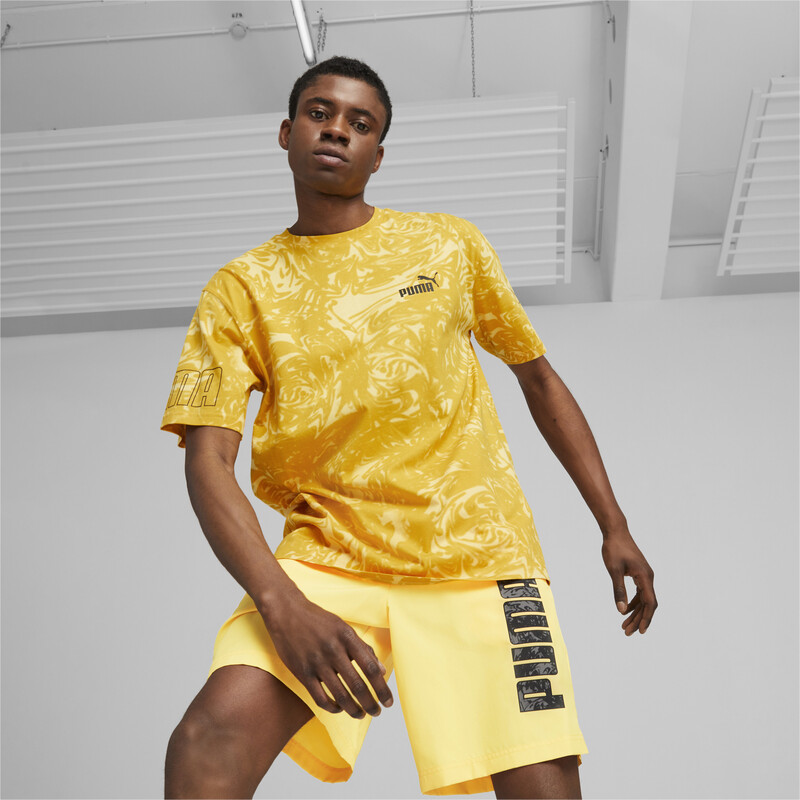 

Men's PUMA POWER AOP Relaxed Fit T-Shirt
