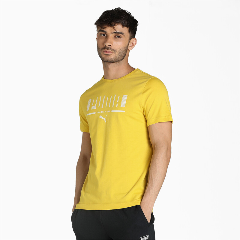 

Men's PUMA Logo V Tee