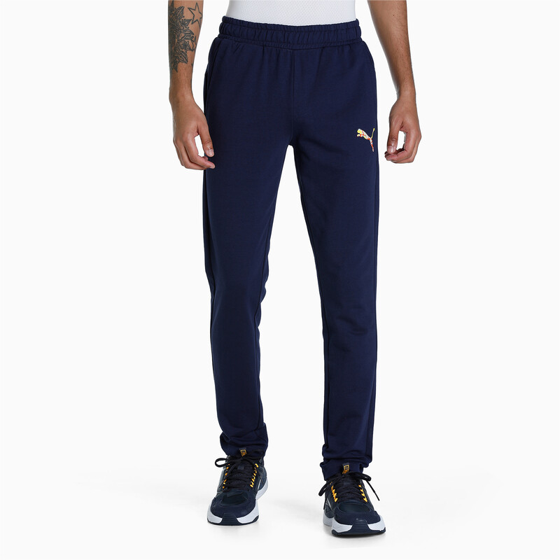 

Men's PUMA Cat Logo Slim Fit Pants, Purple