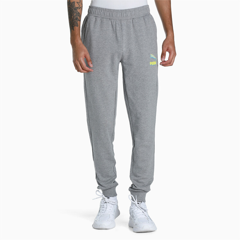 

Men's PUMA Archive Graphic Slim Fit Pants, Gray
