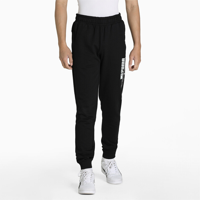 

Men's PUMA Zippered Graphic Slim Fit Pants