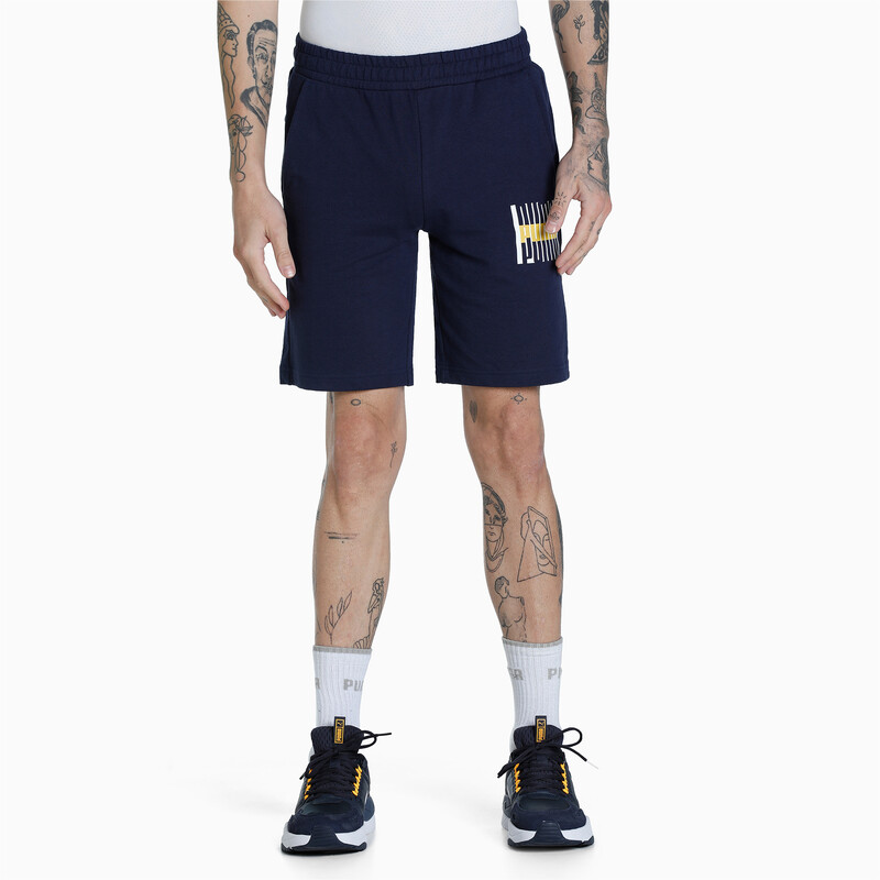 

Men's PUMA Multi Logo Shorts Shorts, Purple