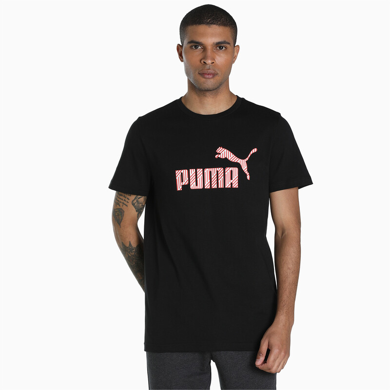 

Men's PUMA N1 Logo Slim Fit T-Shirt, Black