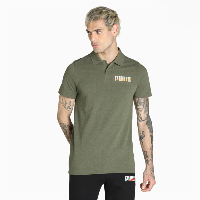 

Men's PUMA Wavy Graphic Polo