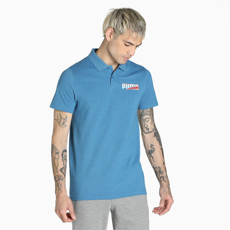 

Men's PUMA Wavy Graphic Polo