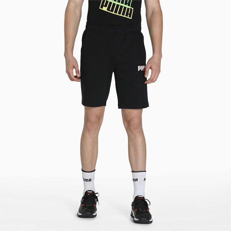 

Men's PUMA Wavy Graphic Logo Shorts