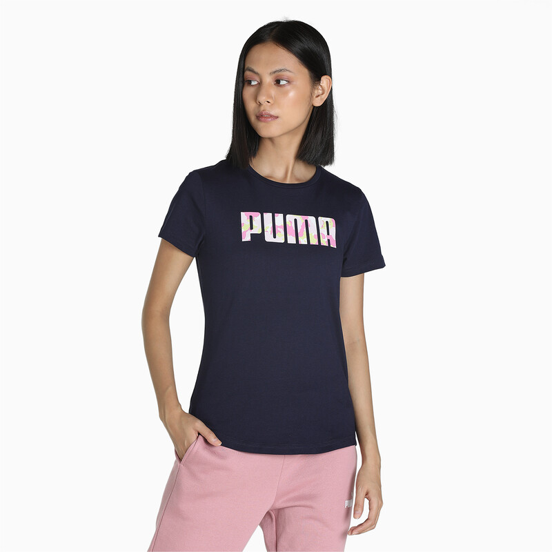 

Women's PUMA Camo Graphic Logo Regular Fit T-Shirt