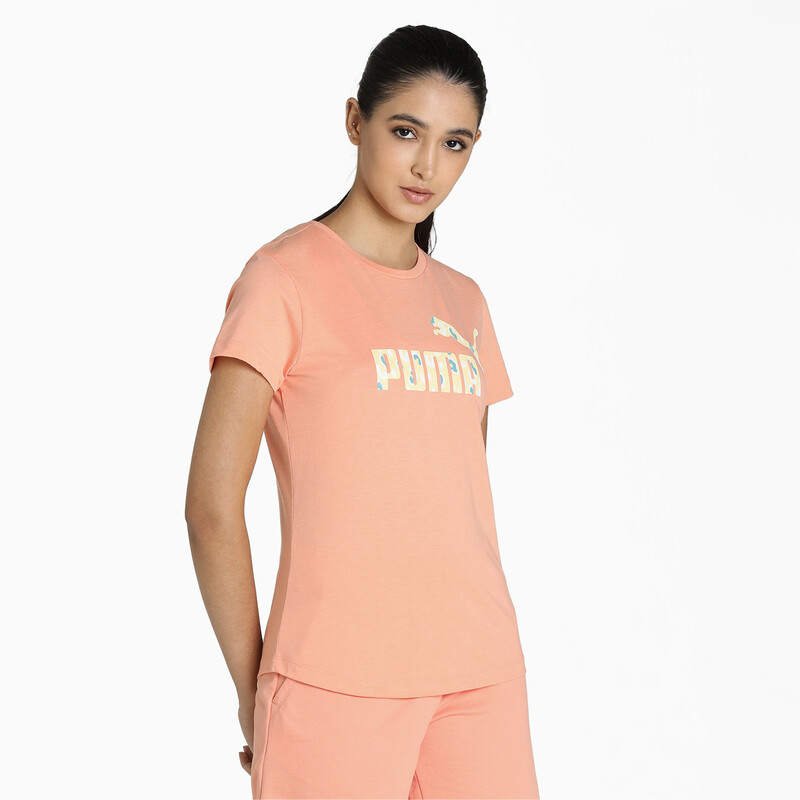 

Women's PUMA Patterned Graphic Logo T-Shirt