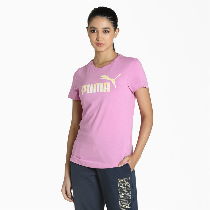 

Women's PUMA Patterned Graphic Logo T-Shirt