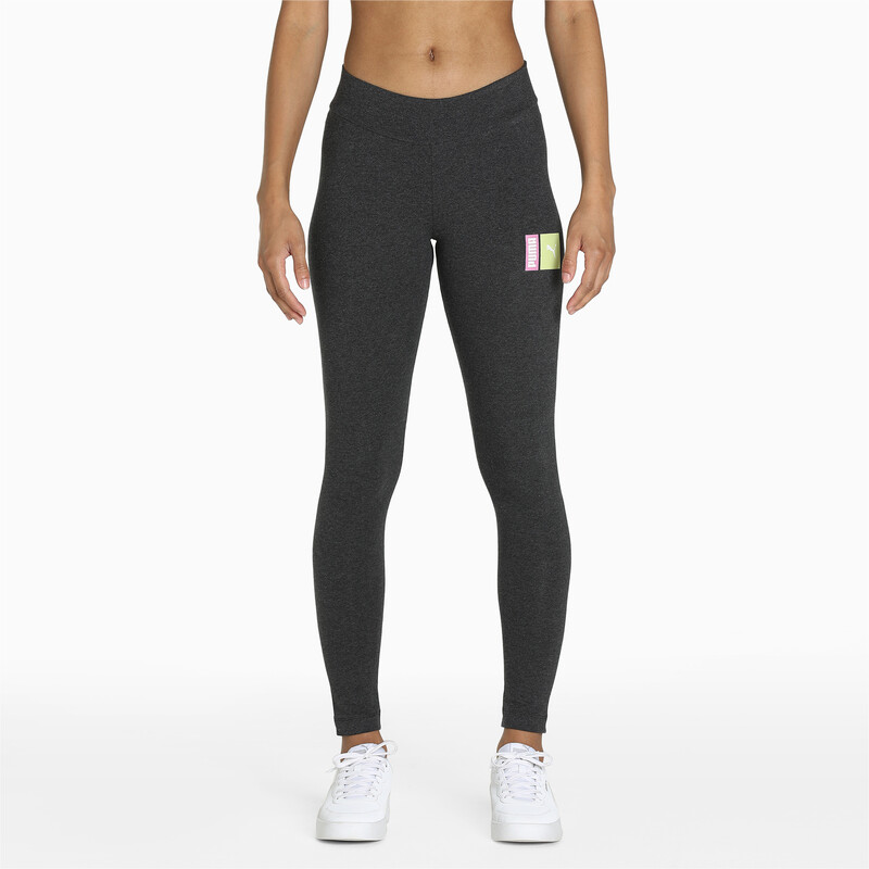 

Women's PUMA Box Graphic Tights, Gray