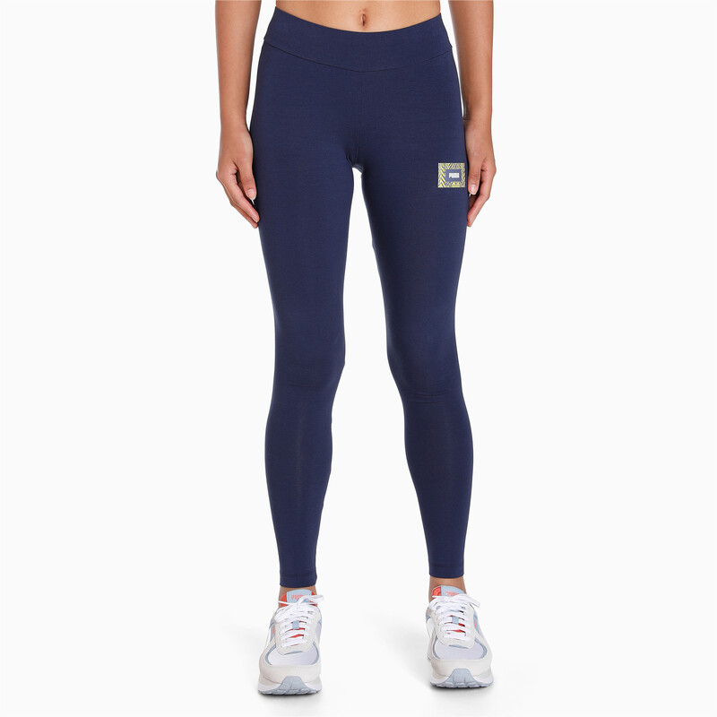 

Women's PUMA Graphic Logo Tights, Purple
