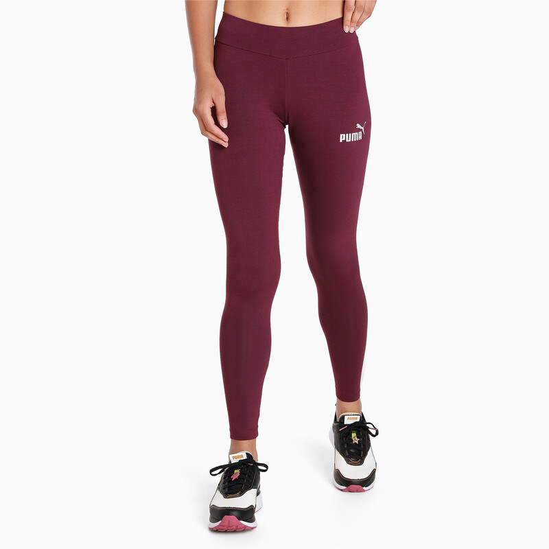 

Women's PUMA Logo Tights, Red/gray