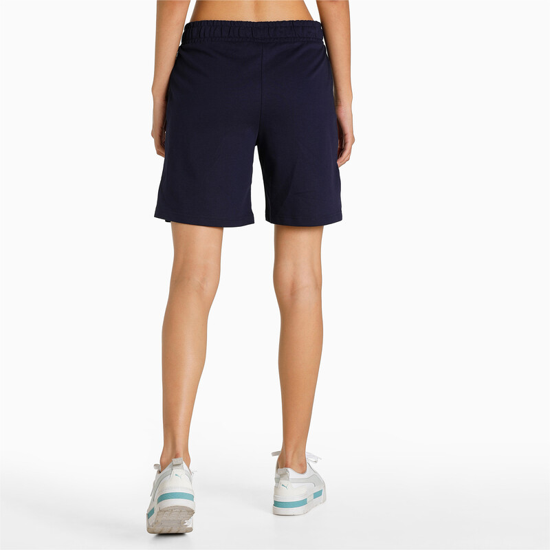 

Women's PUMA Camo Graphic Logo Relaxed Fit Shorts, Purple