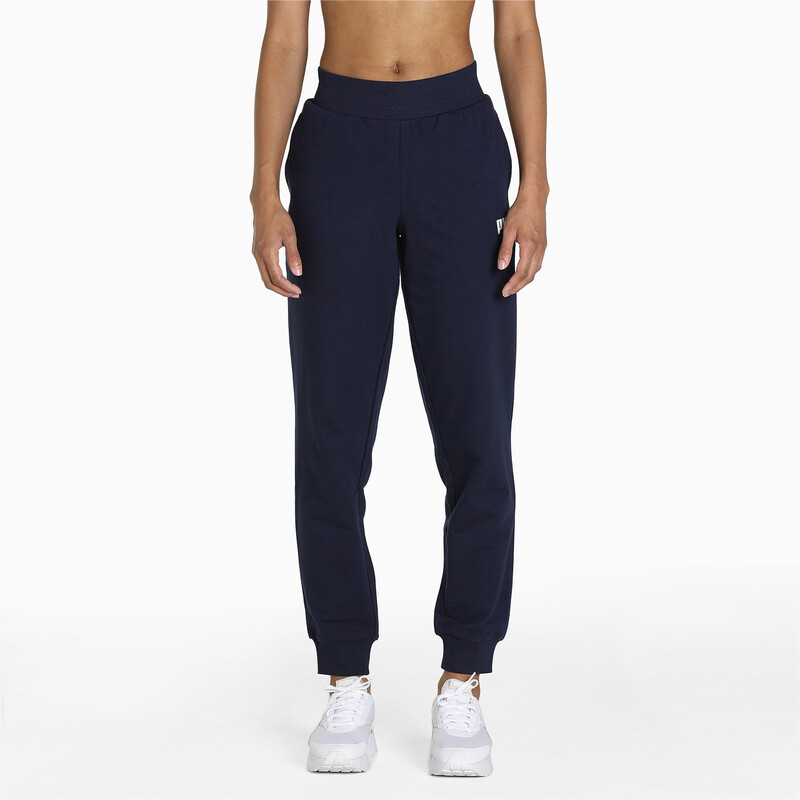 

Women's PUMA Zippered Stripe Logo Regular Fit Pants, Purple