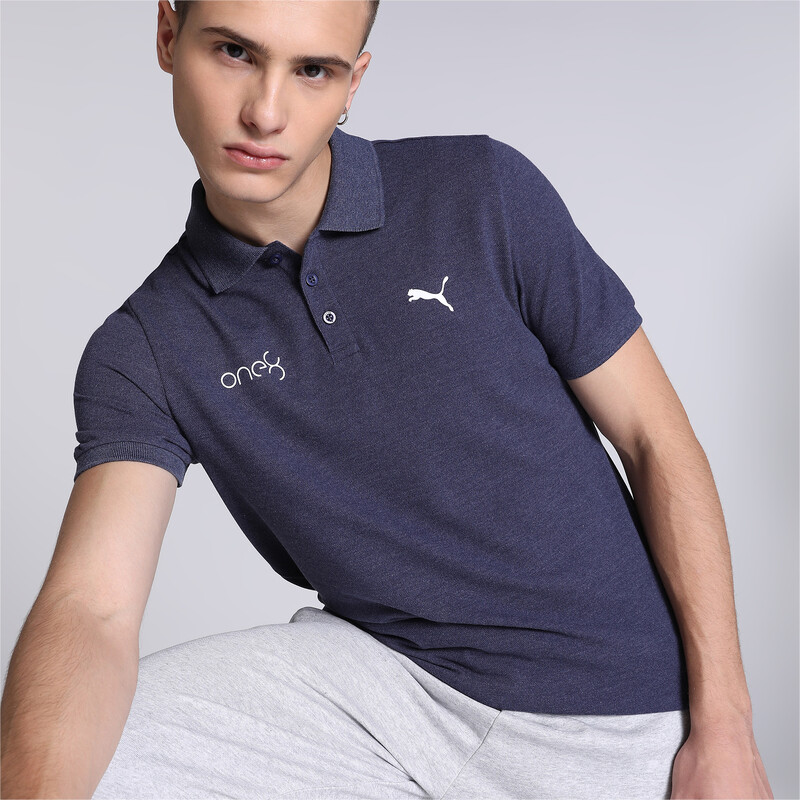 Men's PUMA X One8 Heather Slim Fit Polo