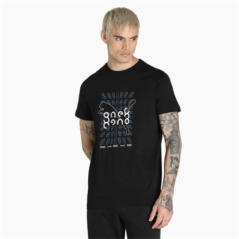 

Men's PUMA X One8 Slogan T-Shirt, Black