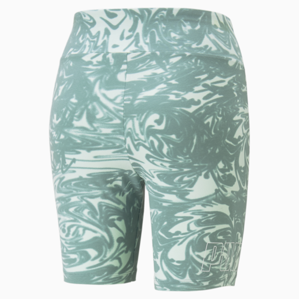 PUMA POWER Short Leggings Women, Adriatic, large-ZAF