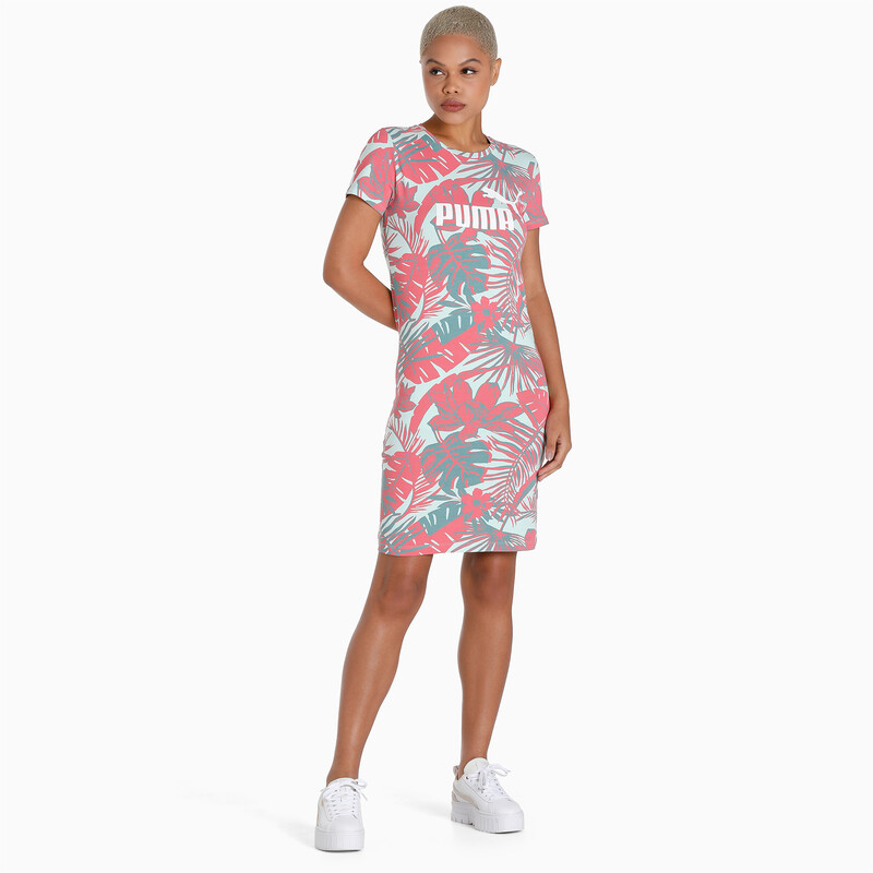Women's PUMA Flower Power Slim Fit Dress, Green