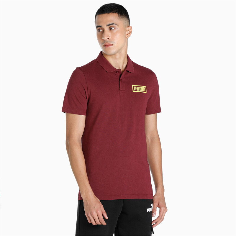 Men's PUMA Graphic Logo Polo