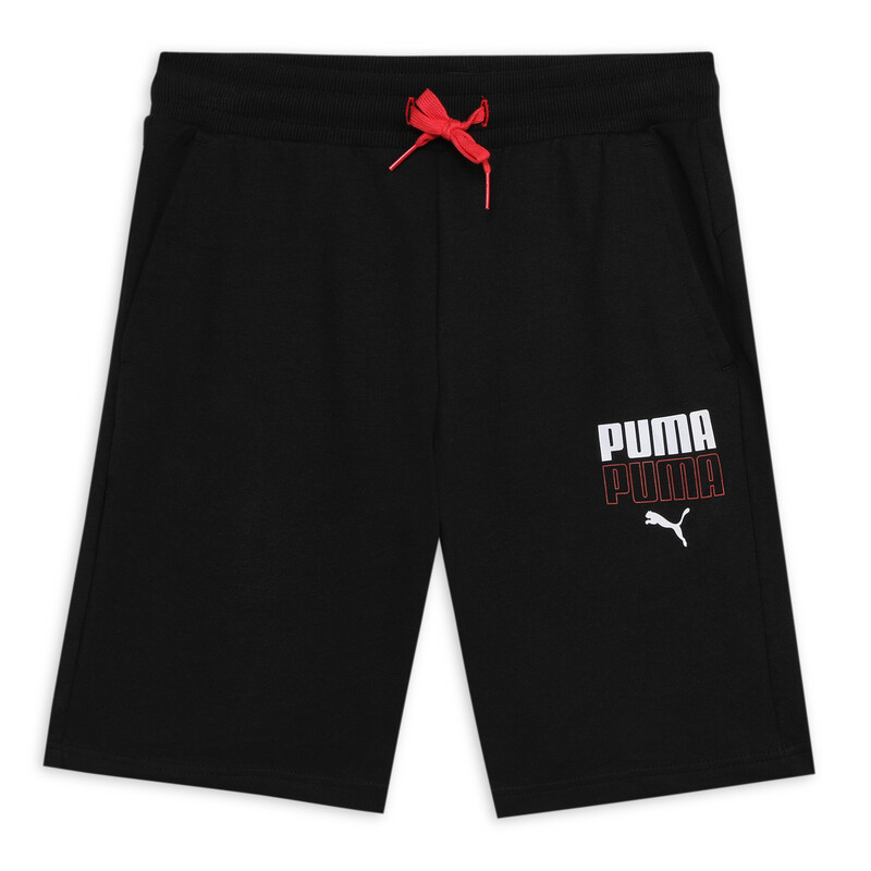 

PUMA Graphic Logo Boy's Regular Fit Shorts