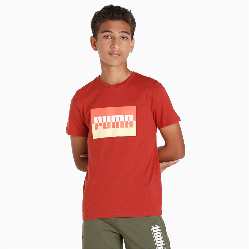 

PUMA Graphic Box Logo Youth Regular Fit T-Shirt