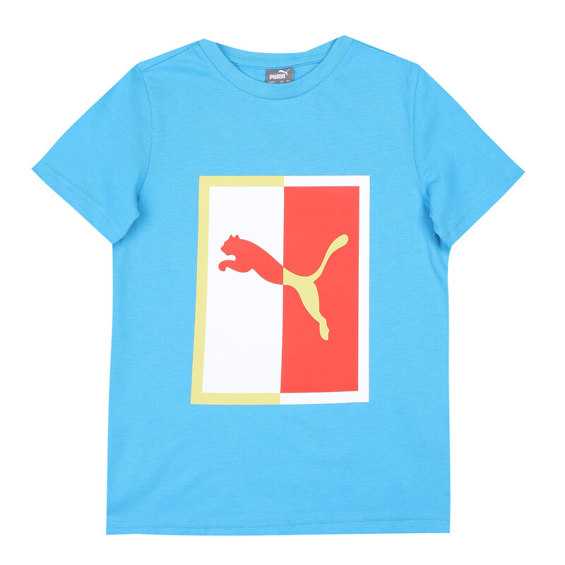 

PUMA Graphic Box Logo Youth Regular Fit T-Shirt