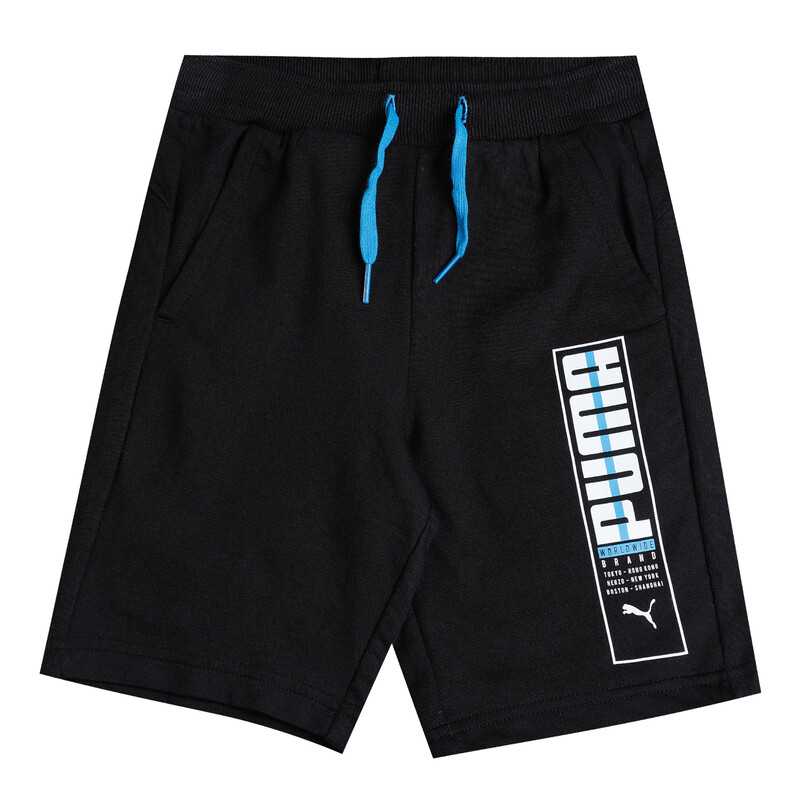 

PUMA Worldwide Graphic Youth Regular Fit Shorts