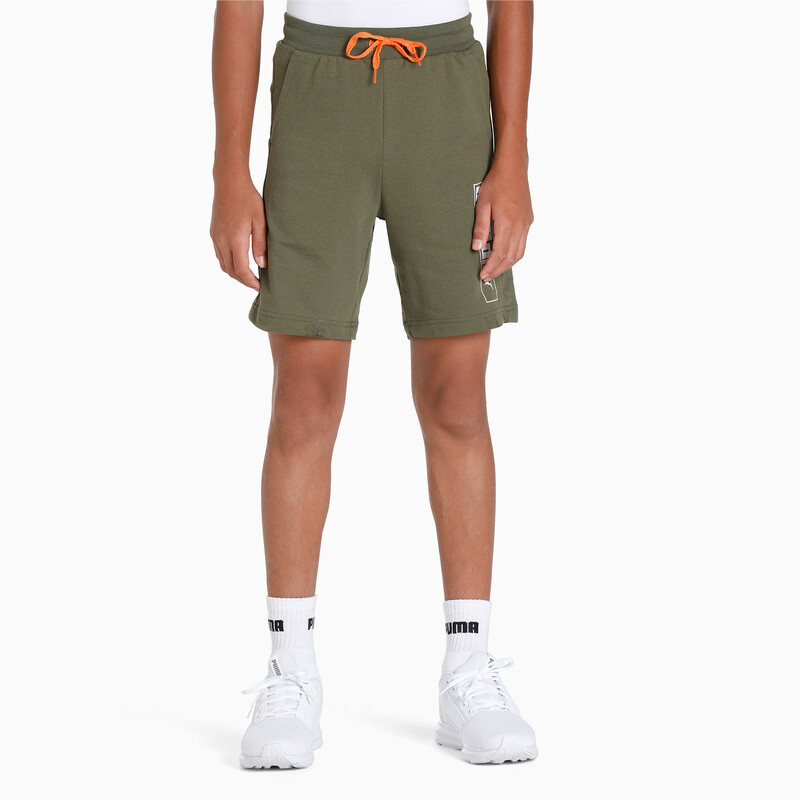 

PUMA Worldwide Graphic Youth Regular Fit Shorts