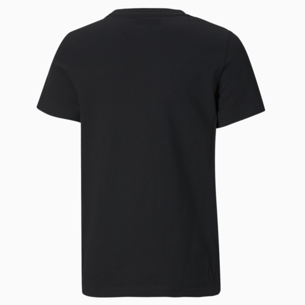 Essentials Small Logo Tee Youth, Puma Black, large-ZAF