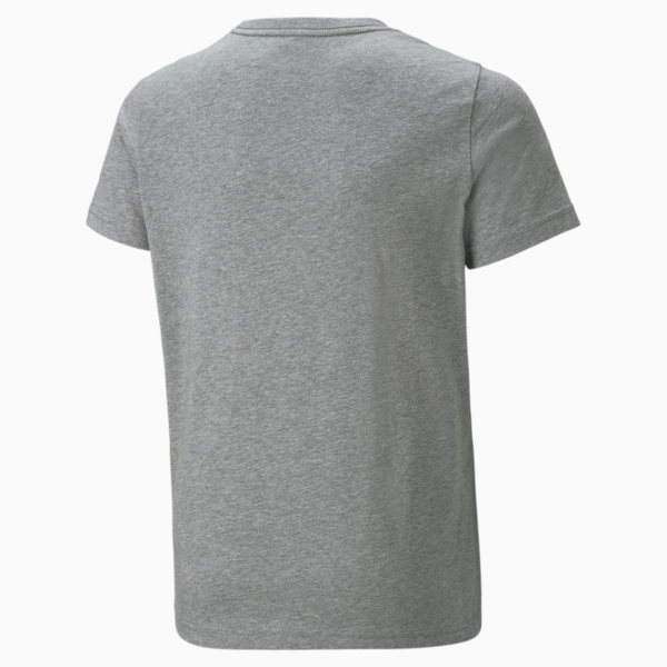 Essentials Small Logo Tee Youth, Medium Gray Heather, large-ZAF