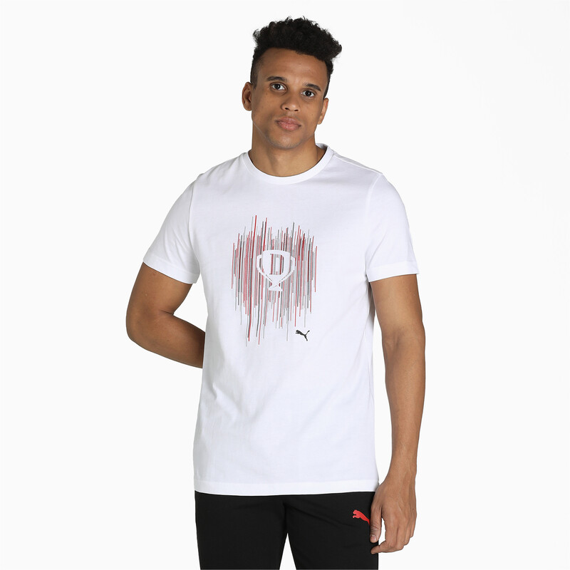 

Men's PUMA X Dream 11 Graphic Slim Fit T-Shirt, White