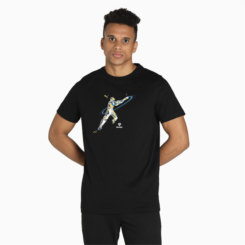 

Men's PUMA X Dream 11 Graphic Slim Fit T-Shirt, Black