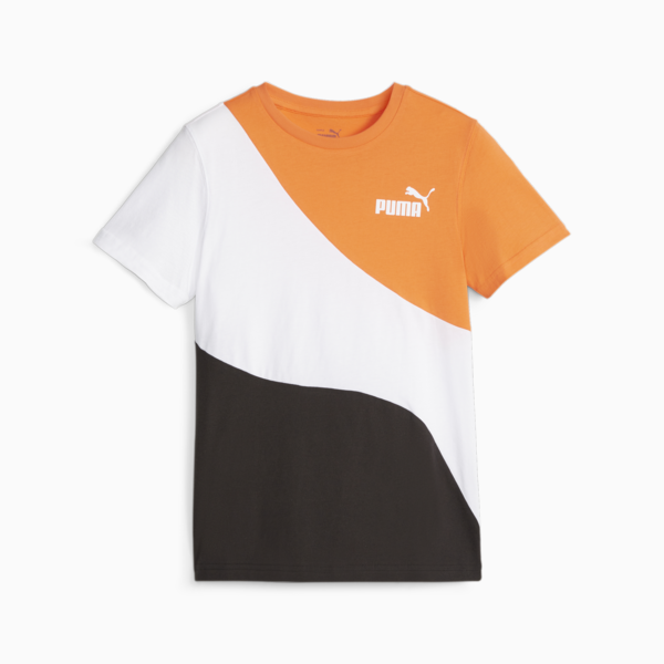 POWER CAT Tee Youth, Hot Heat, large-ZAF
