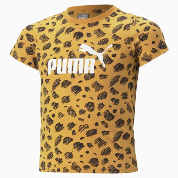Essentials+ PUMA Mates Printed Tee Kids, PUMA Black, large-ZAF