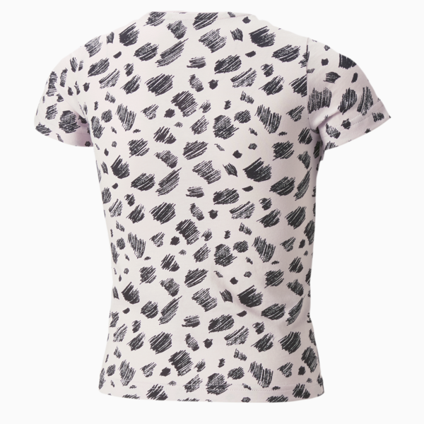 Essentials+ PUMA Mates Printed Tee Kids, Pearl Pink, large-ZAF