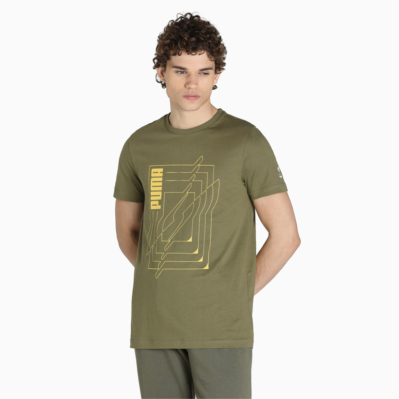 

Men's PUMA X Dream 11 Graphic T-Shirt, Gray/green