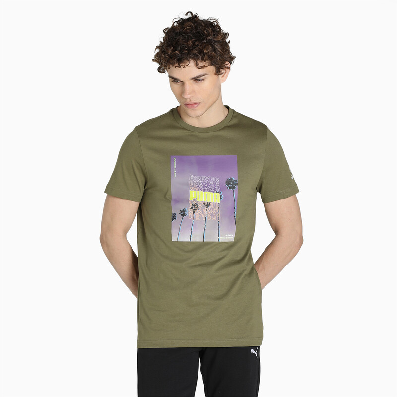 

Men's PUMA X Dream 11 Graphic T-Shirt, Gray/green