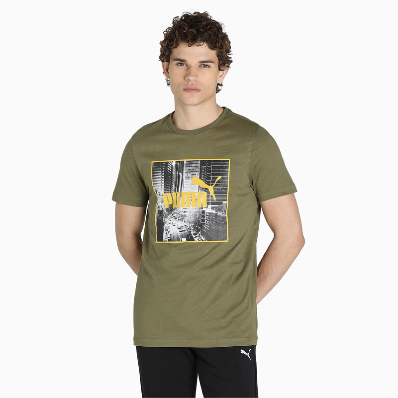 

Men's PUMA X Dream 11 Graphic T-Shirt, Gray/green