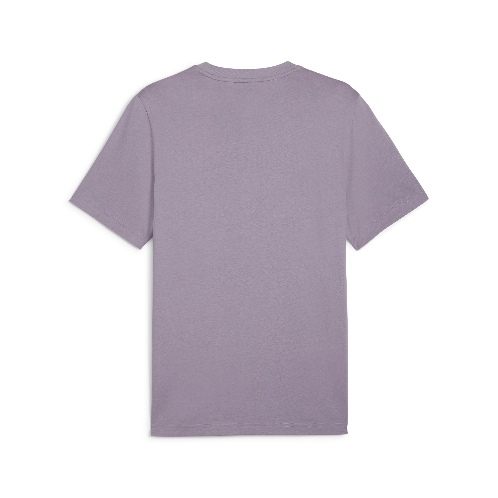 Men's Puma Essentials+ Two-Colour Small Logo T-Shirt, Purple, Size S, Clothing